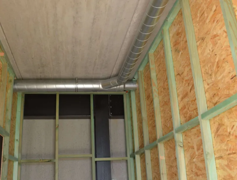 Ventilatiesysteem nieuwbouw kantoorgebouw tielt 4