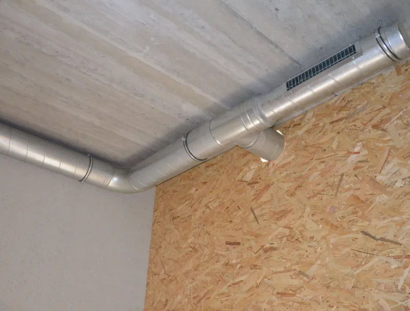 Ventilatiesysteem nieuwbouw kantoorgebouw tielt 5