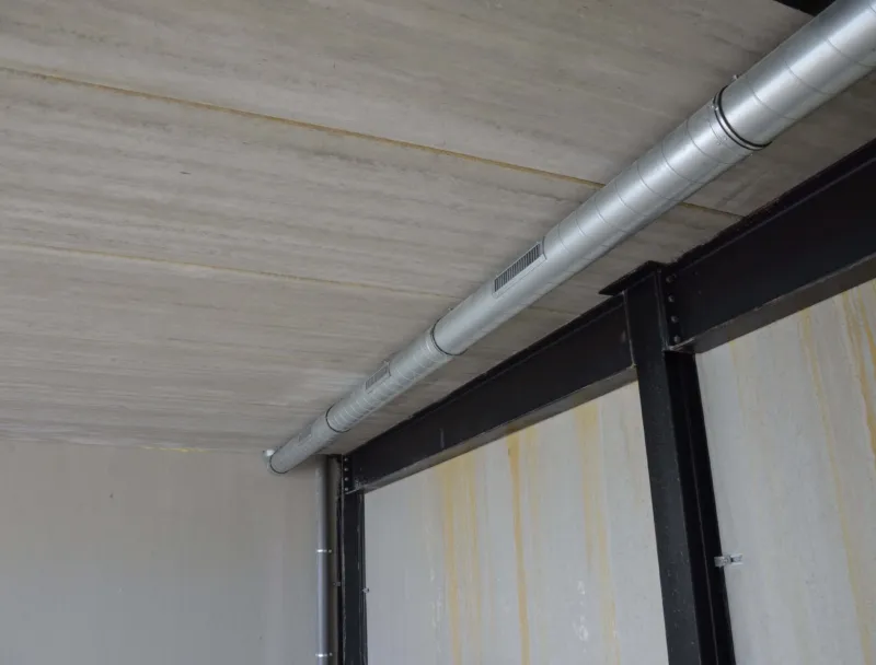 Ventilatiesysteem nieuwbouw kantoorgebouw tielt