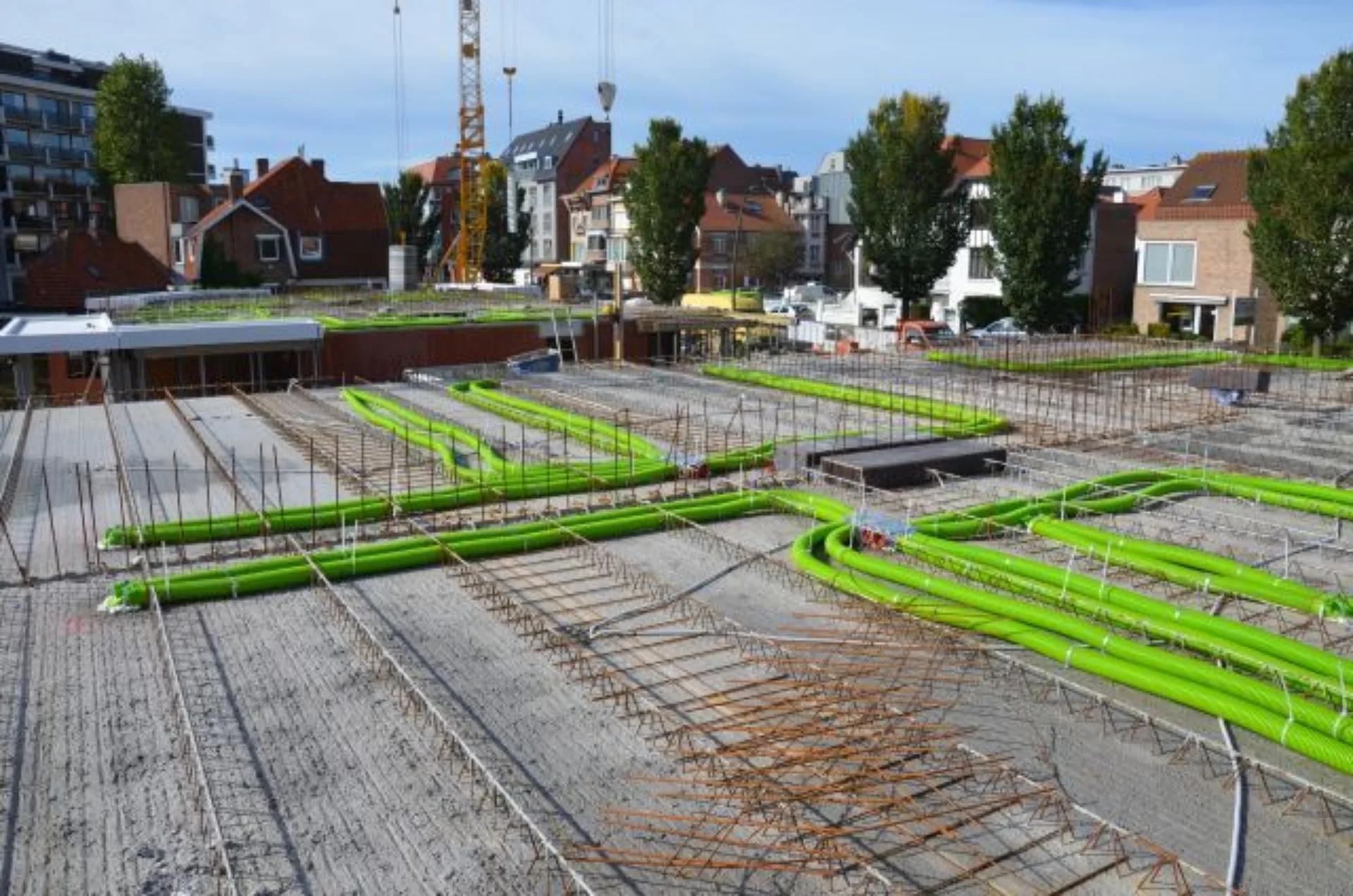 Leidingen op predallen Comfort Home ventilatie