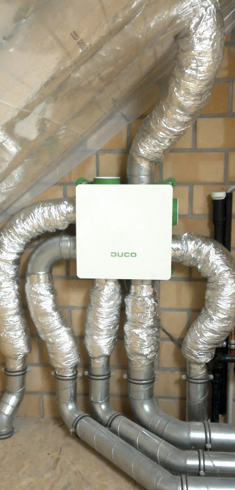 Comfort Home plaatst het Duco DucoBox Focus ventilatiesysteem